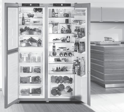 SBSes7353冰箱冷藏冷冻室组成介绍